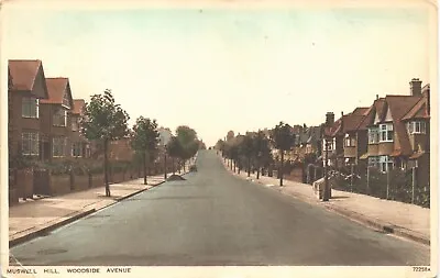 Muswell Hill. Woodside Avenue # 72258A By Photochrom. • £12