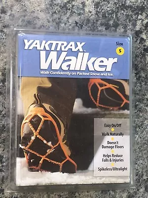 Yaktrax Walker Traction Cleats For Snow And Ice Black Small • £19.02