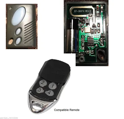 1x Garage Door Remote Control Compatible With Gliderol GT-305TX REV:D  Tm-305c  • $31