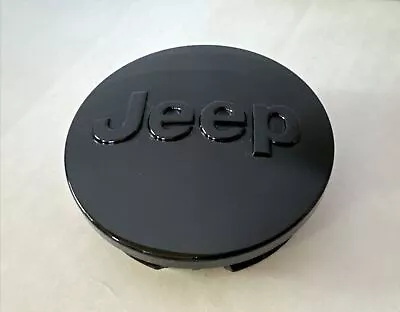 Genuine Jeep OEM Gloss Black Center Cap (PN: 1LB77TRMAC) C10010 • $11.74