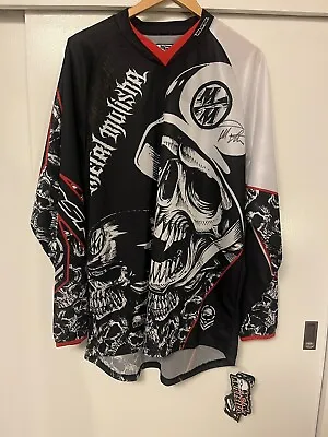 Brian Deegan*autographed*msr*metal Mulisha Jersey*brand New*very Rare* • $550