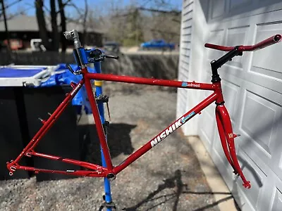 Nishiki Backroads 19”C-C 4130 CrMo Vintage Mtb Frame 26er • $65