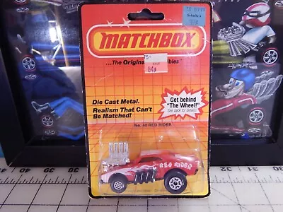 Vintage Matchbox No. 48 Red Rider Superfast Diecast Toy Car 1984 • $12.97