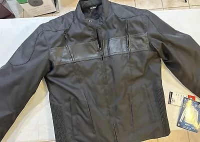 Fulmer Motorcycle Gear Mens Stealth Motorcycle Jacket New $139 Tag Look (M) • $59.95