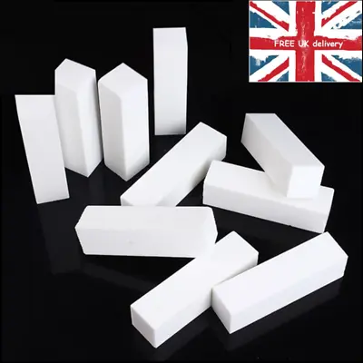 Nail Buffer Block Acrylic Buffing Sanding File Grit 120 150 180 Manicure Nail UK • £27.99