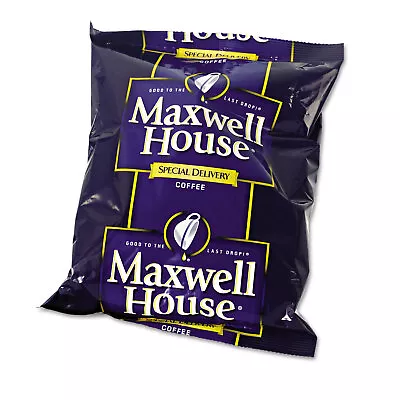 Maxwell House Coffee Regular Ground 1 1/5oz Special Delivery Filter Pack 42/C • $90.07