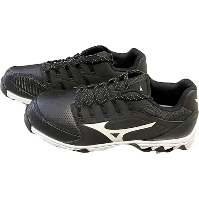 Swift 6 Mizuno Softball Metal Cleats Women's Spike Low Black 7 8.5 9 Available • $45