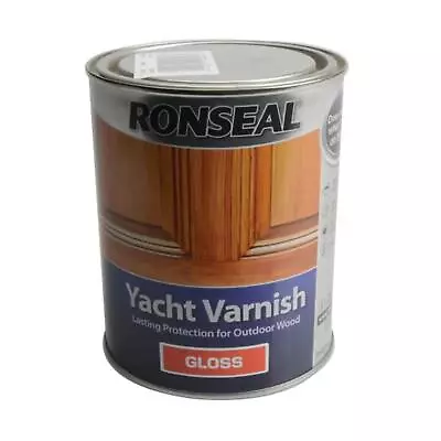 £35.49 • Buy Exterior Yacht Varnish Gloss 1 Litre