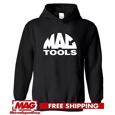 MAC TOOLS HOODIE WHITE LOGO Mechanic Tool Auto Sweatshirt Garage Parts Car Mech • $34.99