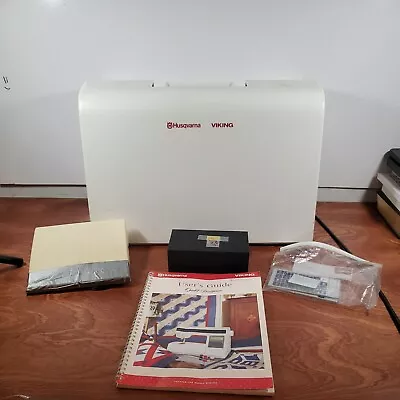 Husqvarna VIKING Quilt Designer Type 600 With Case For Parts With Cards • $200