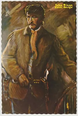 Gunfighter John Ringo Painting By Lea McCarty Vintage Postcard Unposted • $4.05