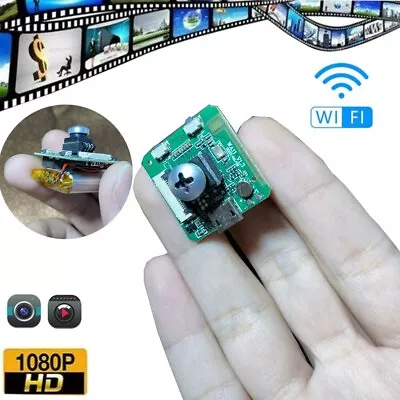 WIFI IP Built In Battery DIY Screw Micro HD Camera Smallest Video Recorder • $27.99