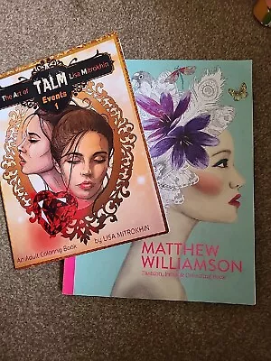 Colouring Book Bundle Inc Matthew Williamson • £11