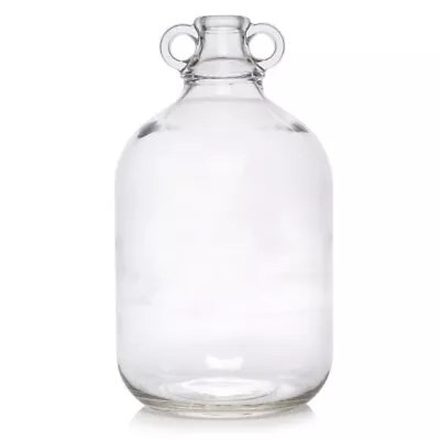 5 Litre Demijohn Clear Glass Container Jar Bottle; Beer Wine Making Home Brews • £12.99