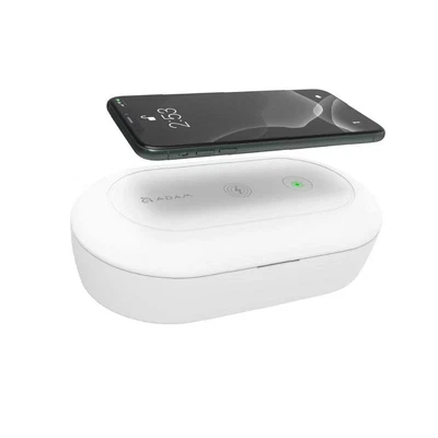 $89.95 • Buy Adam Elements OMNIA UVC    Ozone Sterilizer Box With Fast Wireless Charger