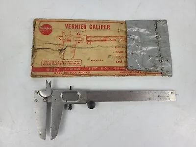 Vintage Vernier Caliper Tool Sears No. 9-4022 Tool • $18.97