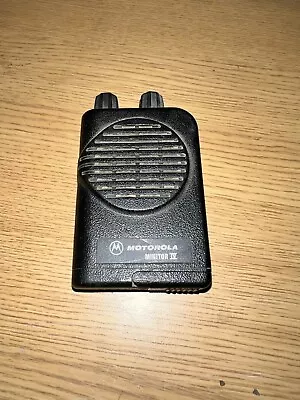Motorola Minitor IV Voice Pager UNKOWN FREQUENCY - TESTED • $50