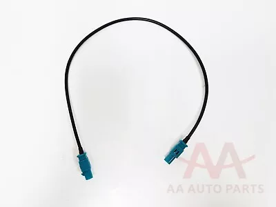 CMT Volkswagen Universal Radio Antenna FAKRA Extension Cable Male To Male 40CM • $12.87