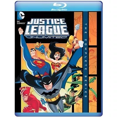 Justice League Unlimited The Complete Series Blu-ray Region B (3 Discs) • $66.95