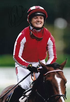 Horse Racing - Hollie Doyle - Hand Signed A4 Photograph - COA • £15