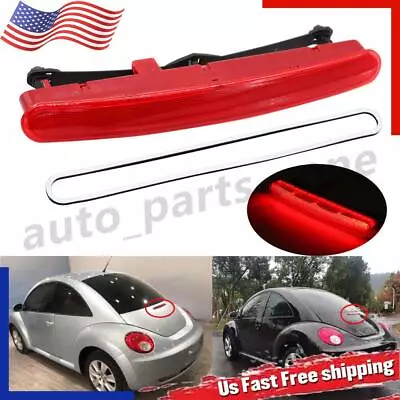 Red 3RD Third Brake Stop Lamp Light For VW Beetle 1998-2010 2003 2004 1C0945097E • $23.44