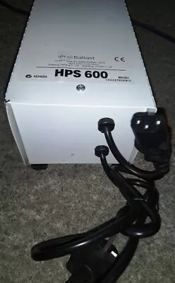 £49.95 • Buy Hydroponic Heavy Duty FloodLight Ballast HPS-600W Sodium Lamp Control Gear 240V 