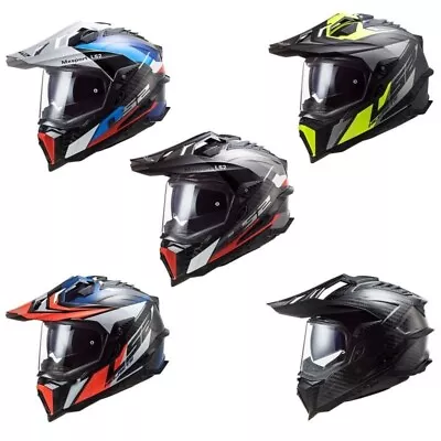 2024 LS2 Explorer Carbon Adventure Motorcycle Dual-Sport Helmet Pick Size/Color • $459.98