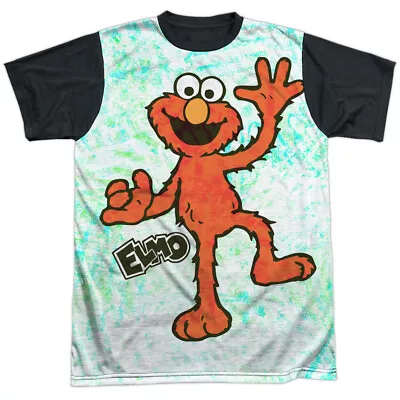 Sesame Street Elmo Scribble Adult Halloween Costume T Shirt (Black Back) S-3XL • $19.99