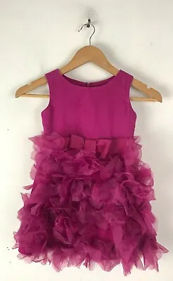 MARCHESA Target Neiman Marcus Girls Dress Size XS Pink Ruffled Tulle Fancy • $33.60