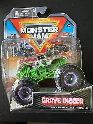 2024 Spin Master Monster Jam Grave Digger 25th Anniversary  Series 34 • $10