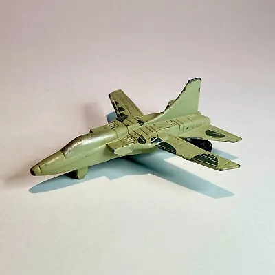 Vintage Metal Fighter Jet Toy Airplane Camo Well Made Vintage Toy Plane • $9.99