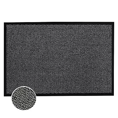 £9.99 • Buy Grey Barrier Mat Kitchen Hall Dirt Trapper Entrance Doormat Showroom Matting Rug