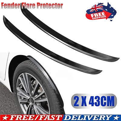 2Pcs Car Wide Fender Flares Wheel Arch Extensions Protector Trim Cover.Universa • $11.62