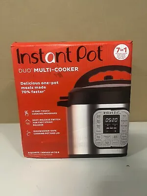 Instant Pot Duo 7-in-1 Electric 8Qt Multi/Pressure Cooker IP-DUO80 - Dented ** • $34.99