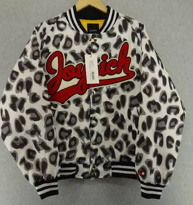 NWT Joyrich Varsity Snow Leopard Print Jacket Multiple Sizes • $49.95