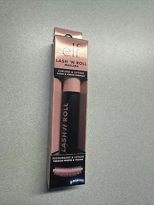 E.l.f. Lash 'N Roll Mascara Curling Mascara For Visibly Lifted Lashes Black • $10.64