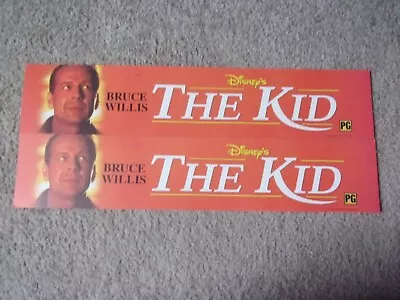 2 Disney's The Kid 2000 Movie Mylar Banner Poster 25x5 • $6