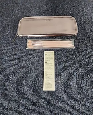 NEW Mary Kay EYE BRUSH SET W/ Bag 3 Full Sized Brushes SEALED • $12.50