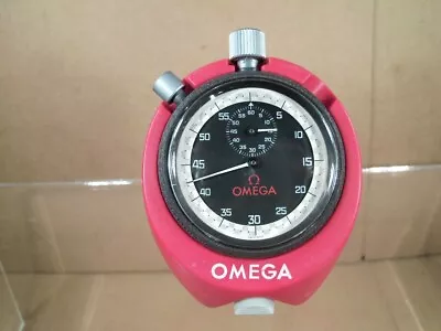 £375 • Buy Superb Omega Stop-watch And Stand / Holder / Lanyard (mint!!) (rally Car)