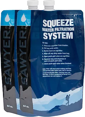 Sawyer Outdoor Water Purification Filter Spare Parts Bucket Bucket Conversion In • $28.65