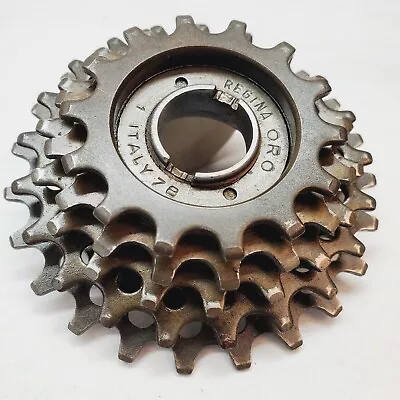 REGINA ORO FREEWHEEL 5 SPEED 14-23 TOOTH Cycling Bike Gold Sprocket Cassette • $49.95