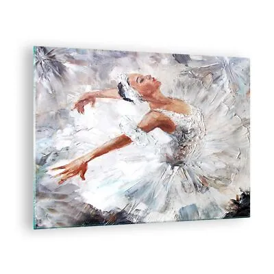 Glass Print 70x50cm Wall Art Picture Woman Dance Ballet Body Small Decor Artwork • £71.99