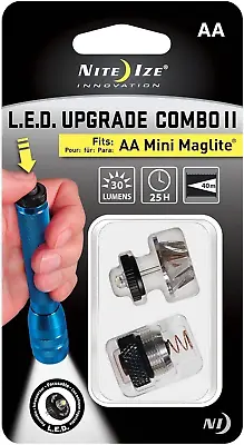 Nite Ize LED Flashlight Upgrade Fits AA Mini Maglite Bulb To 30 Lumen LED • $27.99