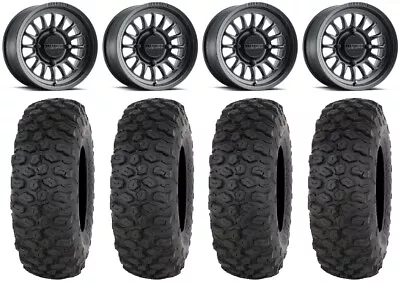 Method 411 15  Wheels Black (4+3) 35  Chicane DS Tires Can-Am Defender • $1572.40