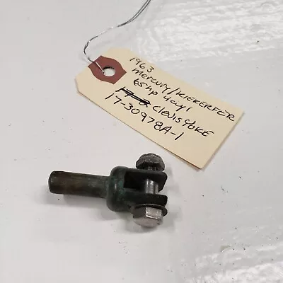 17-30978A-1 Mercury Kiekhaefer Clevis Yoke And Pin 1963 65hp 4cyl And Others  • $10