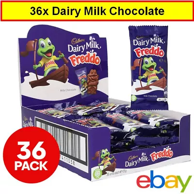 Freddo 36x Cadbury Dairy Milk Chocolate Freddo Frog Party Work Bars Lollies • $49.95