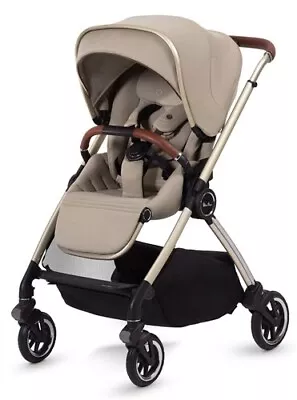 Silver Cross Dune Compact Foldable Buggy Infant Pram Pushchair Stroller - Stone • £649