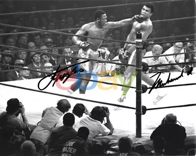 JOE FRAZIER MUHAMMAD ALI SIGNED 8X10 PHOTO Reprint • $19.95