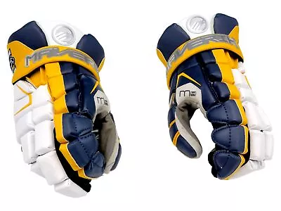 Maverik M4 Lacrosse Gloves Large 13  Inches | Quattro+ Technology By AXSuede • $99.99