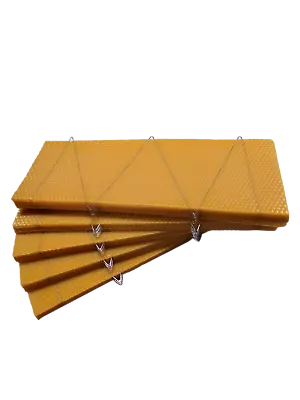 Wired Super Foundation X 50 Sheets - For British National Beehives - 341 X 127mm • £54.95